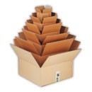 Kartónové krabice s klopami
